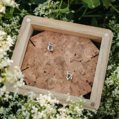 Holzkern Ohrringe|Schmuck^Ink Ohrringe