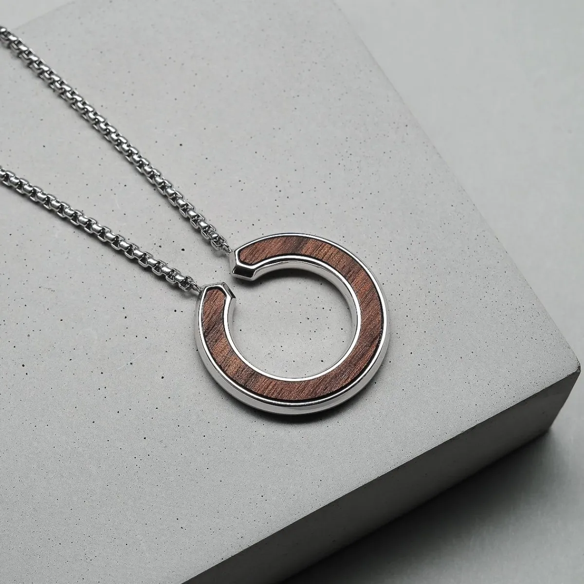 Holzkern Schmuck|Halsketten^Inseparable L