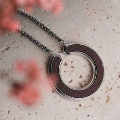 Holzkern Halsketten|Schmuck^Inseparable S