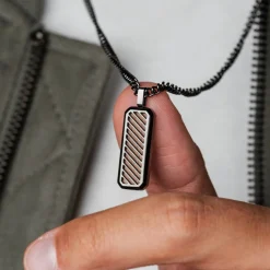 Holzkern Halsketten|Schmuck^Interplay Halskette