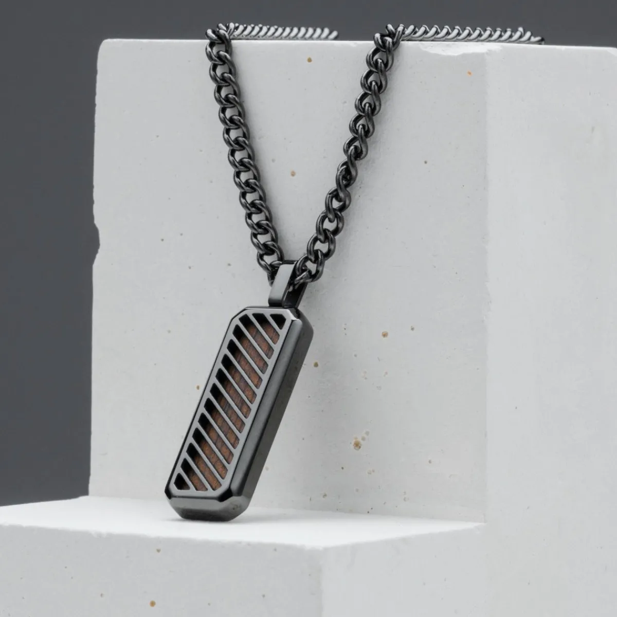 Holzkern Halsketten|Schmuck^Interplay Halskette