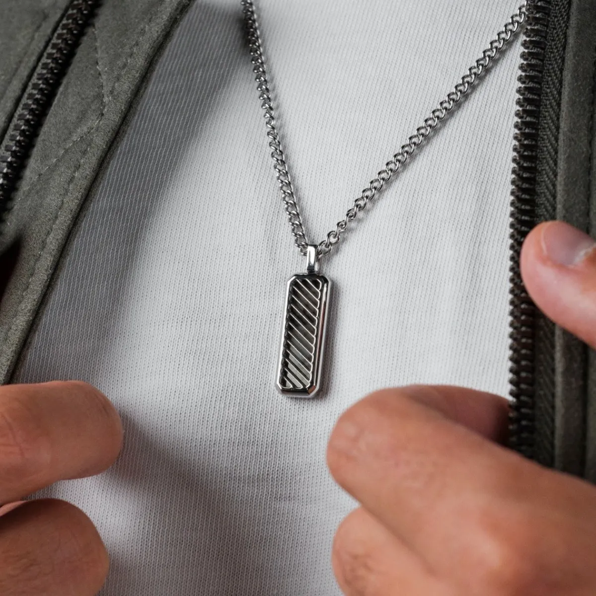 Holzkern Halsketten|Schmuck^Interplay Halskette
