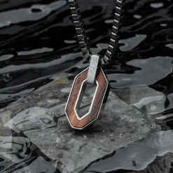 Holzkern Halsketten|Schmuck^Interplay Halskette