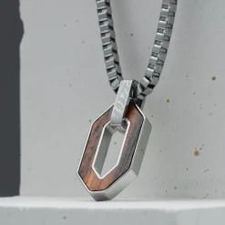 Holzkern Halsketten|Schmuck^Interplay Halskette