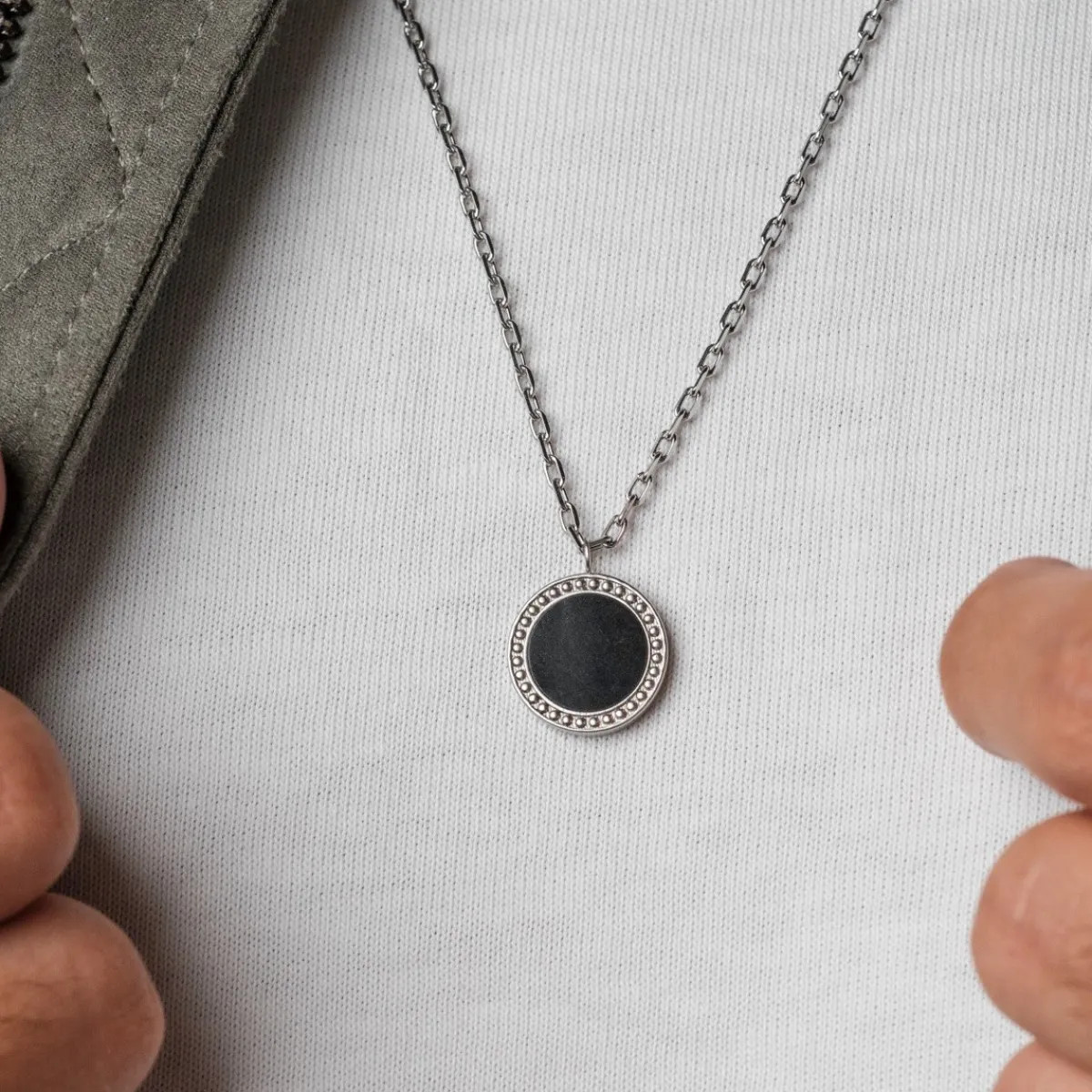 Holzkern Halsketten|Schmuck^Interplay Halskette