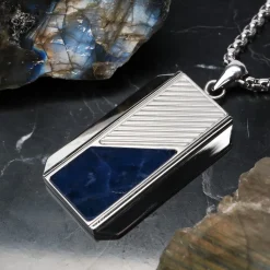 Holzkern Halsketten|Schmuck^Ionic Halskette