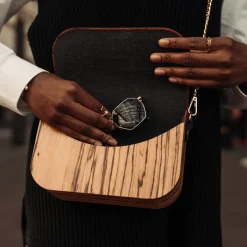 Holzkern Handtaschen^Ivay VEGAN