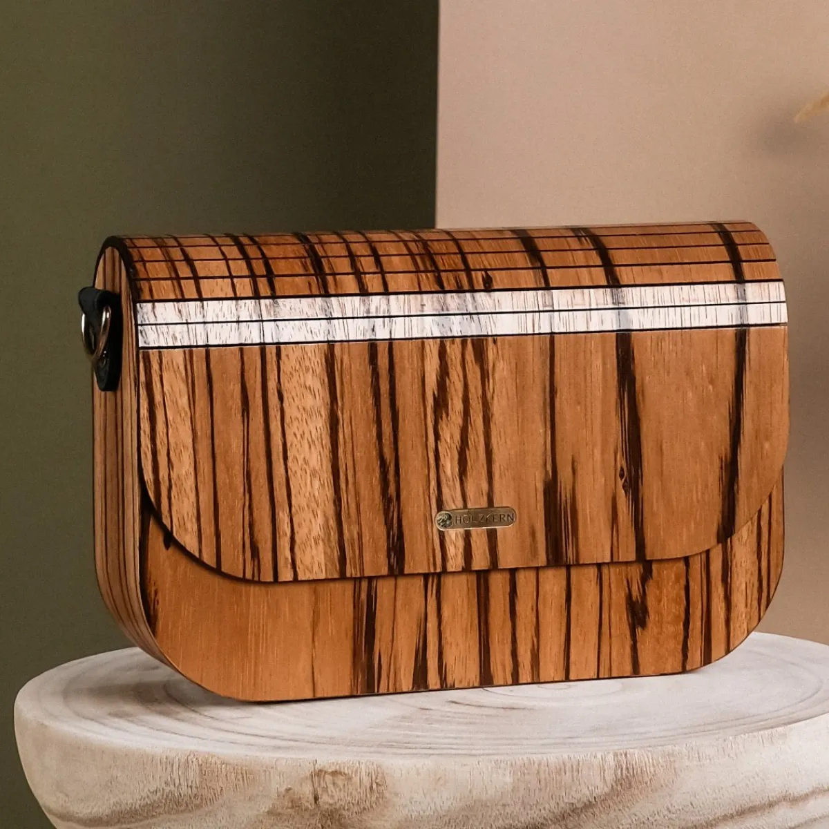 Holzkern Handtaschen^Ivay VEGAN
