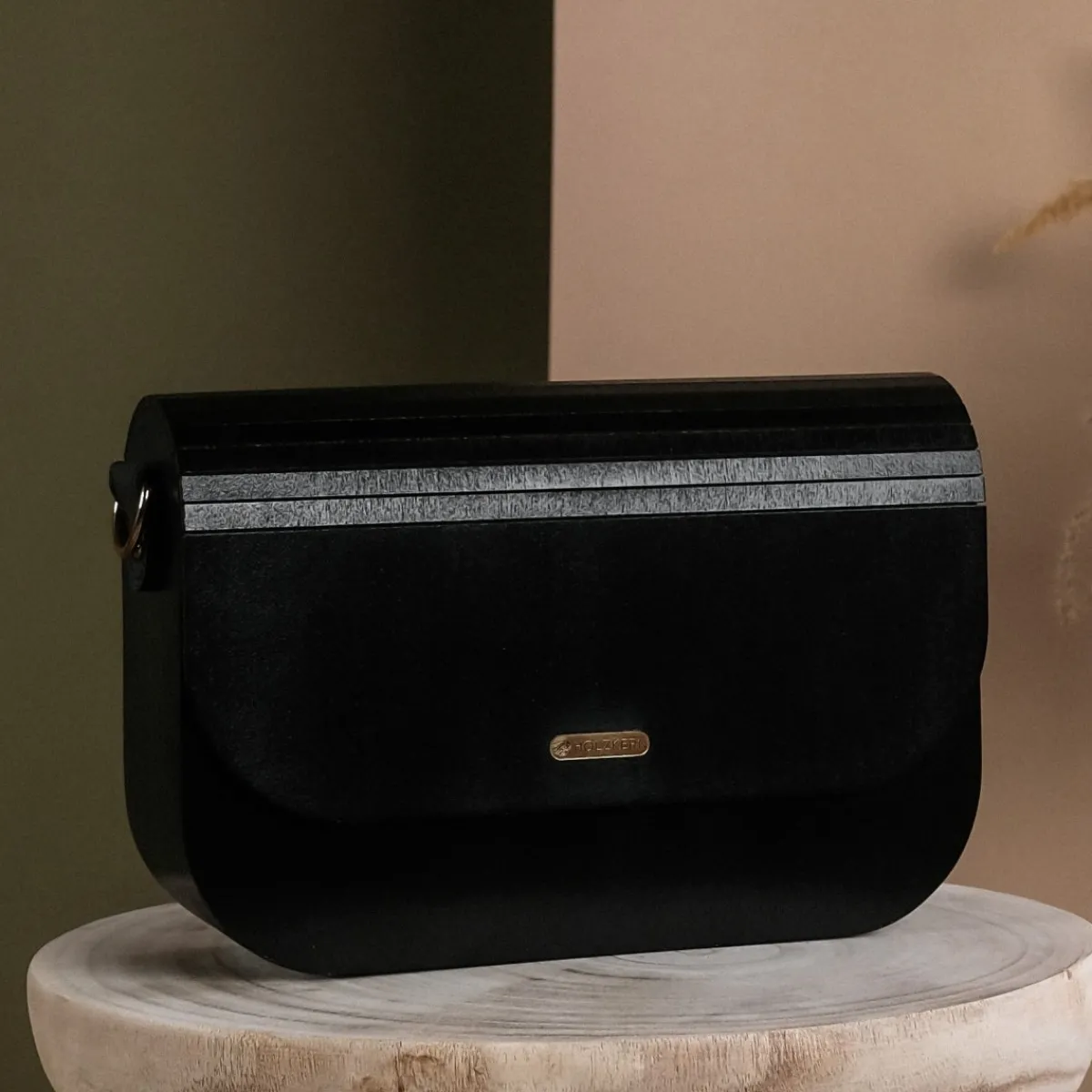 Holzkern Handtaschen^Ivay VEGAN