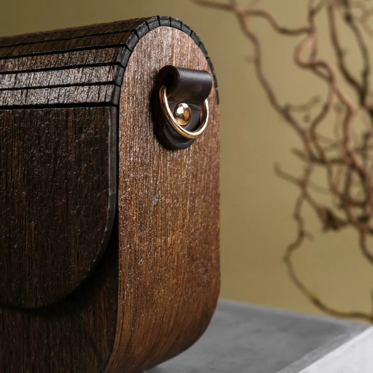 Holzkern Handtaschen^Iveya