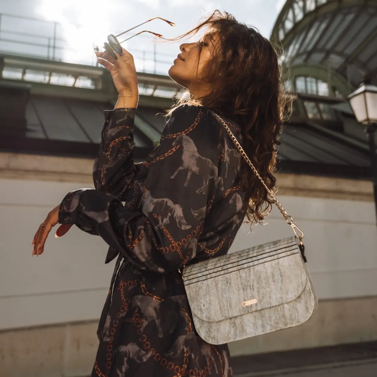 Holzkern Handtaschen^Iveya VEGAN