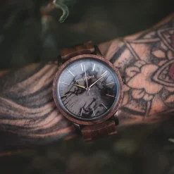 Holzkern Uhren^Leonardo