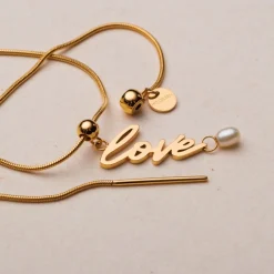 Holzkern Charms|Schmuck^Love-Charm