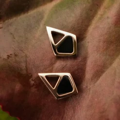 Holzkern Ohrringe|Schmuck^Mandala Ohrringe