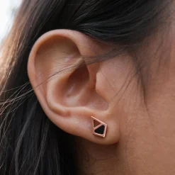 Holzkern Ohrringe|Schmuck^Mandala Ohrringe