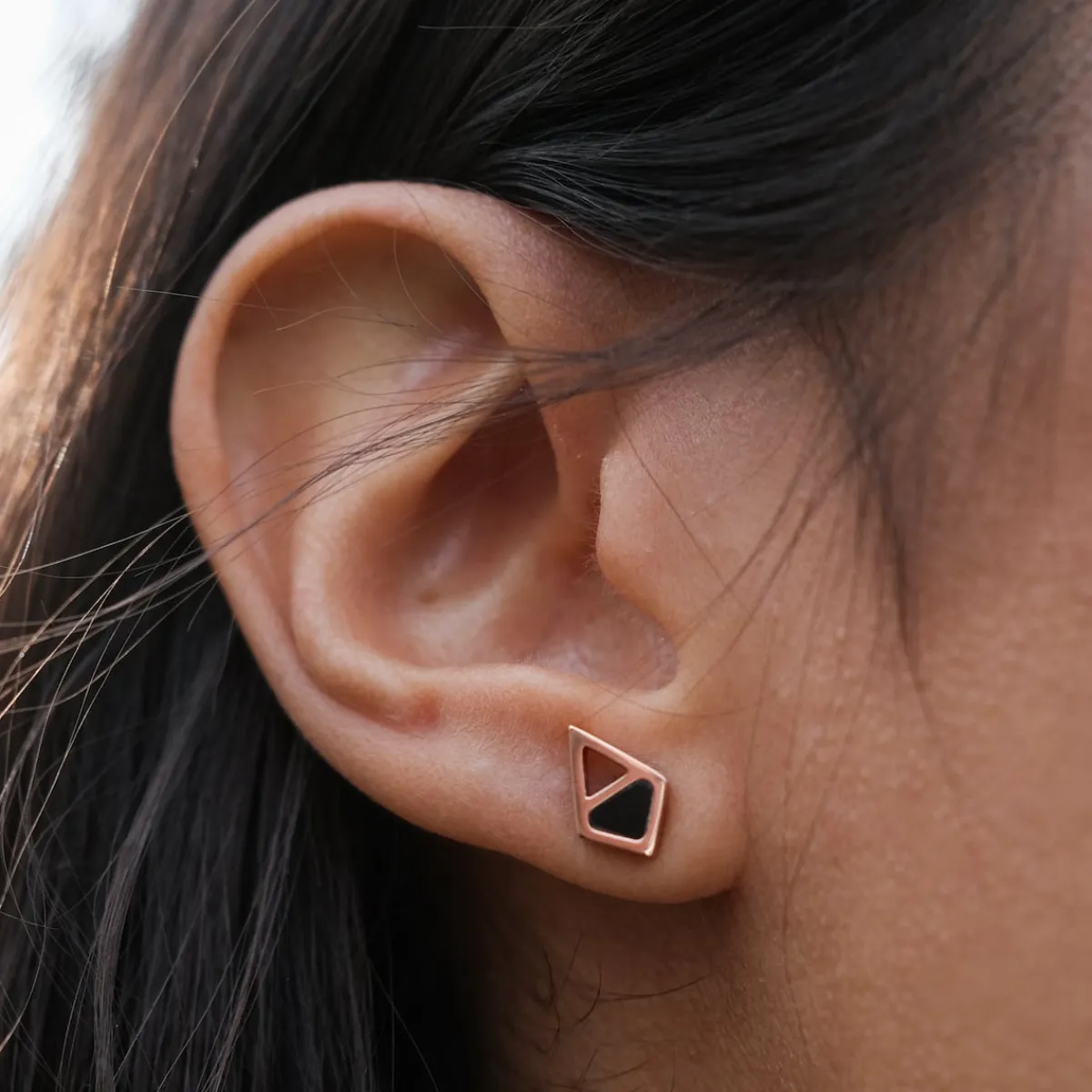 Holzkern Ohrringe|Schmuck^Mandala Ohrringe