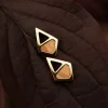 Holzkern Ohrringe|Schmuck^Mandala Ohrringe