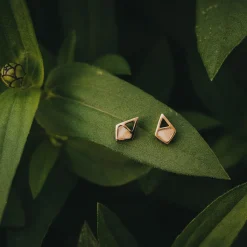 Holzkern Ohrringe|Schmuck^Mandala Ohrringe
