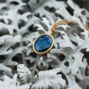 Holzkern Halsketten|Schmuck^Mirror Halskette