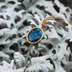 Holzkern Halsketten|Schmuck^Mirror Halskette