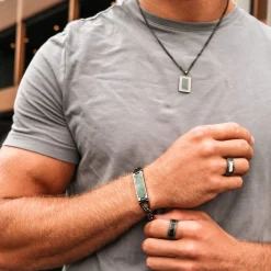Holzkern Armbänder|Schmuck^Modulus Armband