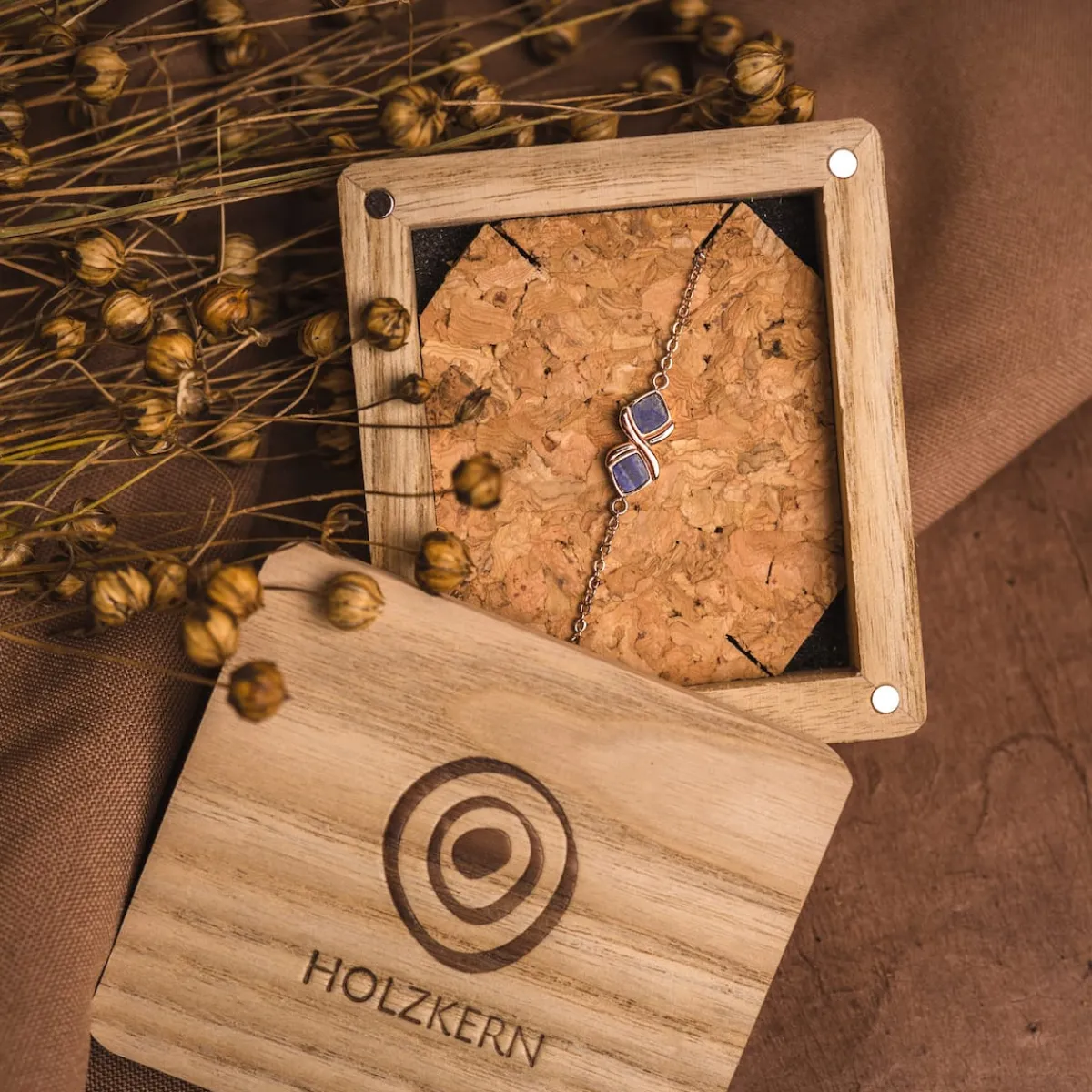 Holzkern Armbänder|Schmuck^Mosaic Armband