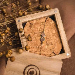 Holzkern Armbänder|Schmuck^Mosaic Armband