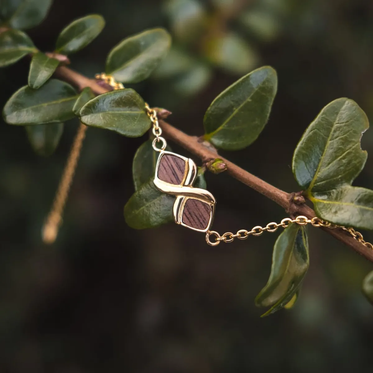 Holzkern Armbänder|Schmuck^Mosaic Armband