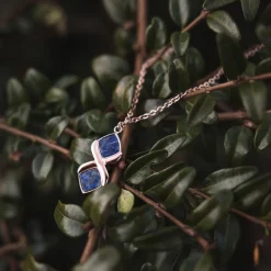 Holzkern Halsketten|Schmuck^Mosaic Halskette