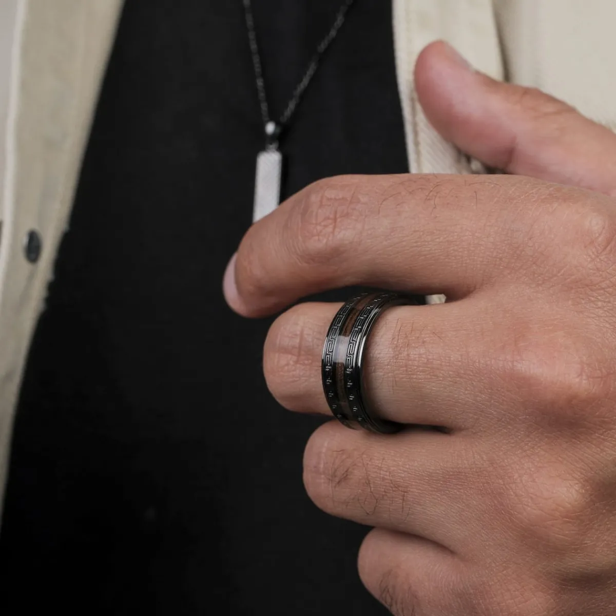Holzkern Ringe|Schmuck^Numerary Ring