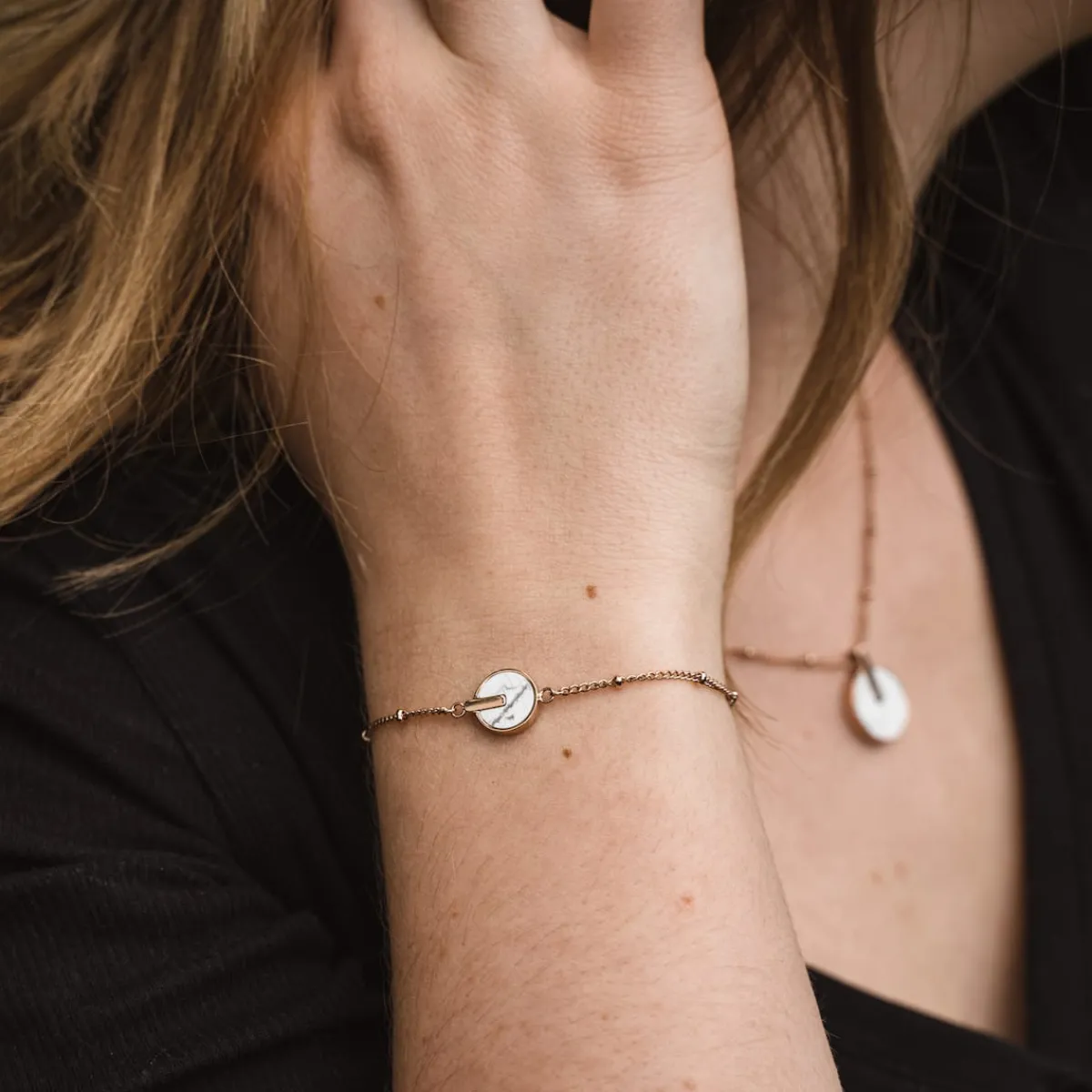 Holzkern Armbänder|Schmuck^Opacity Armband