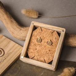 Holzkern Ohrringe|Schmuck^Opacity Ohrringe