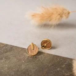Holzkern Ohrringe|Schmuck^Opacity Ohrringe