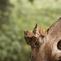 Holzkern Ohrringe|Schmuck^Opacity Ohrringe