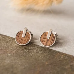 Holzkern Ohrringe|Schmuck^Opacity Ohrringe