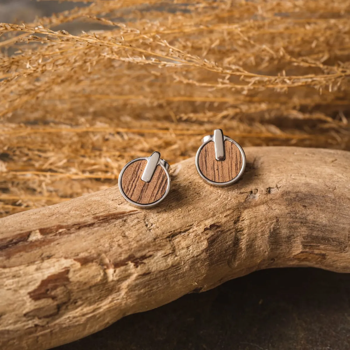 Holzkern Ohrringe|Schmuck^Opacity Ohrringe