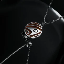 Holzkern Halsketten|Schmuck^Operations Halskette