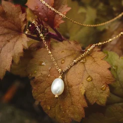 Holzkern Halsketten|Schmuck^Panoramic Halskette