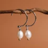 Holzkern Ohrringe|Schmuck^Panoramic Ohrringe