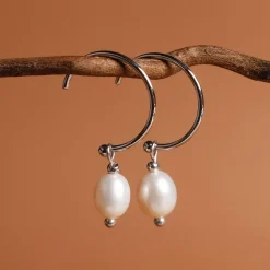 Holzkern Ohrringe|Schmuck^Panoramic Ohrringe