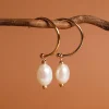 Holzkern Ohrringe|Schmuck^Panoramic Ohrringe