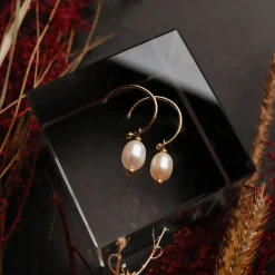 Holzkern Ohrringe|Schmuck^Panoramic Ohrringe