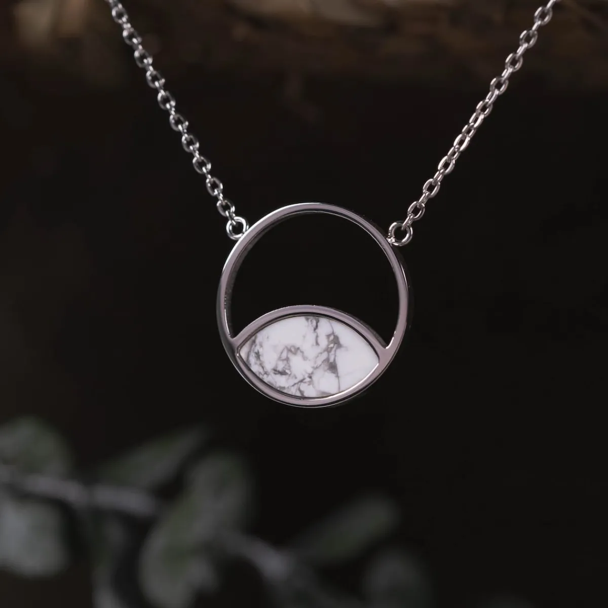 Holzkern Halsketten|Schmuck^Perception Halskette