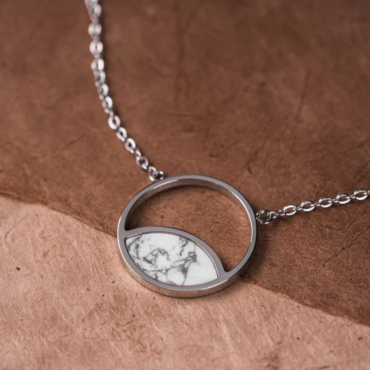 Holzkern Halsketten|Schmuck^Perception Halskette
