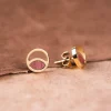 Holzkern Schmuck|Ohrringe^Perception Ohrringe
