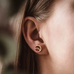 Holzkern Schmuck|Ohrringe^Perception Ohrringe