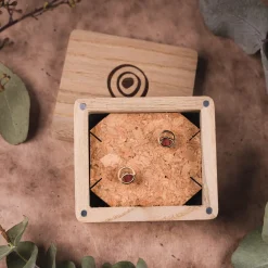 Holzkern Schmuck|Ohrringe^Perception Ohrringe