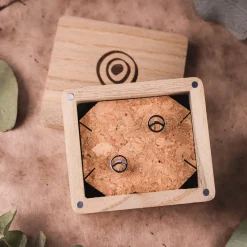 Holzkern Ohrringe|Schmuck^Perception Ohrringe