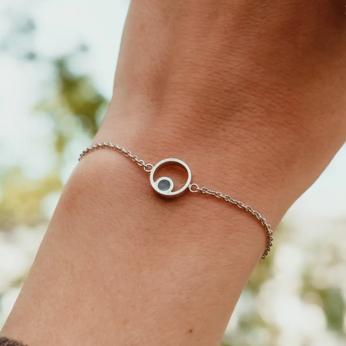 Holzkern Armbänder|Schmuck^Pigment Armband