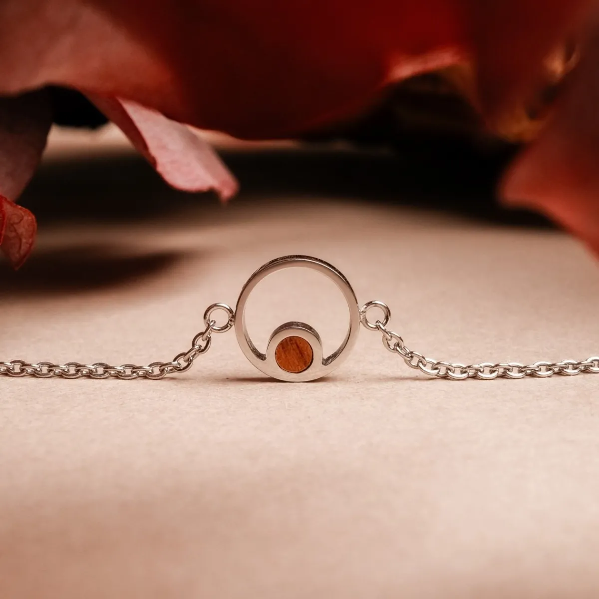 Holzkern Armbänder|Schmuck^Pigment Armband